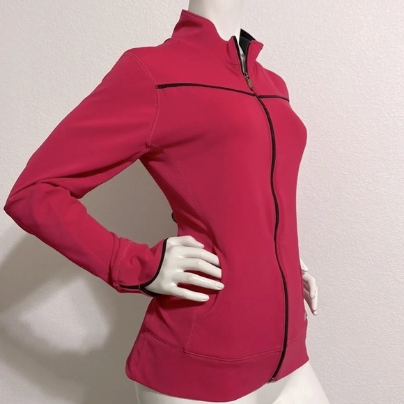 New Balance Pink Zip-Up Jacket - Picture 2 of 5